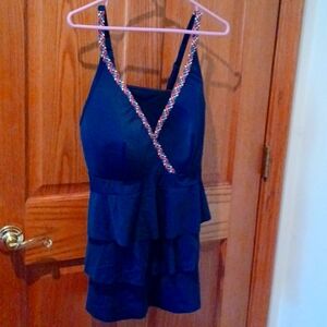 Navy tankini